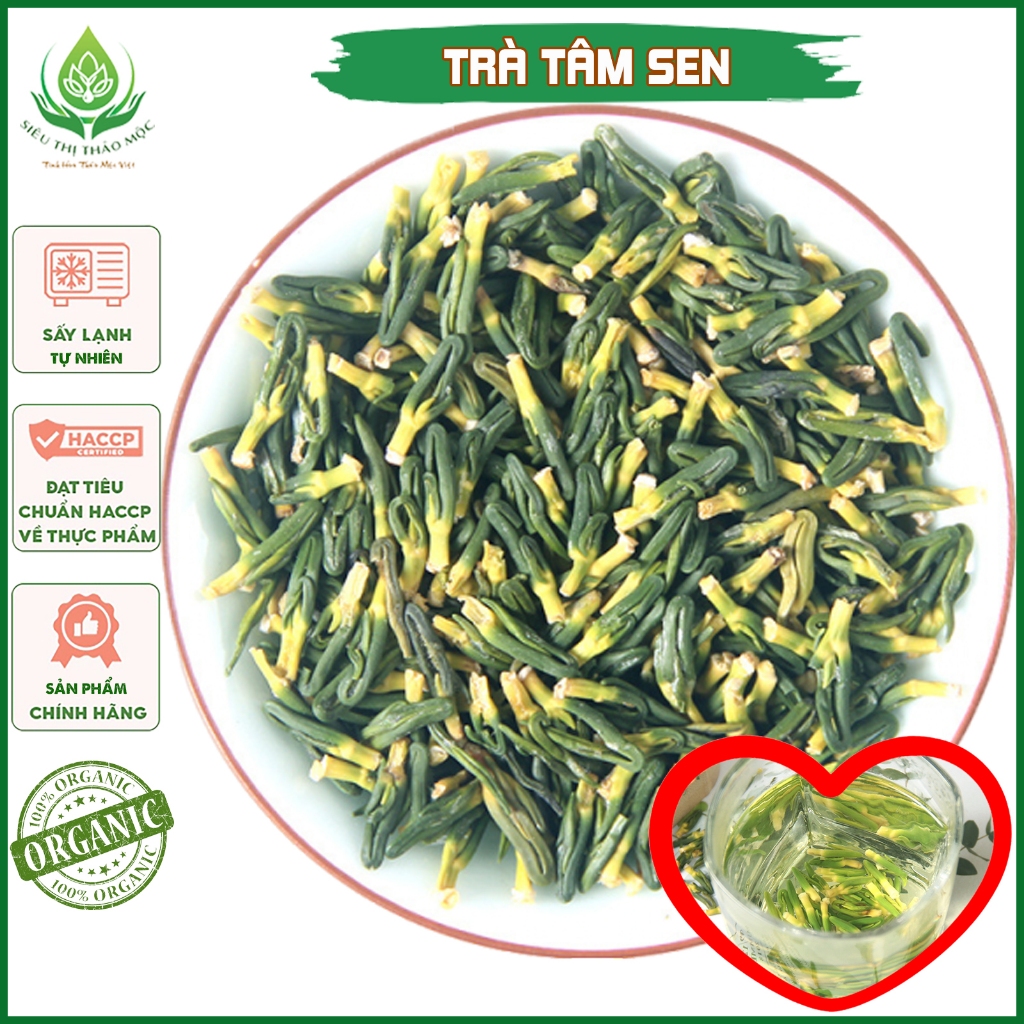 ✅[CHÍNH HÃNG] Trà Tâm Sen (Tim Sen) Sấy Khô Đều Đẹp Giúp Ngủ Ngon Sâu Giấc Giảm Stress Thanh Nhiệt