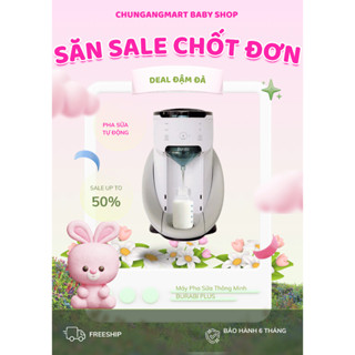 (BH  6 THÁNG) - Máy Pha Sữa Thông Minh BURABI PLUS (Like New 95-98%) – Pha được 35- 70 độ
