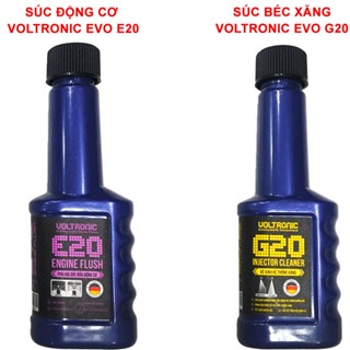  Phụ Gia Dành Cho Xe Máy Voltronic Evo - Súc Động Cơ Và Vệ Sinh Kim Phun Voltronic Evo Dung Tích 80ml 