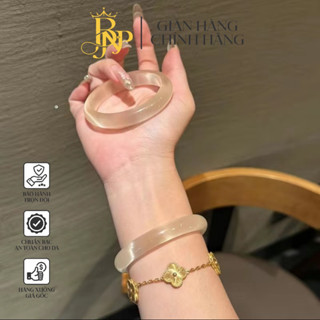 Vòng tay đá mắt mèo ánh vàng. Vòng tay phong thuỷ BNP( KÈM HỘP)