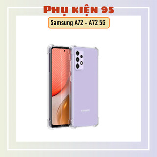 Ốp lưng Samsung A72 - A72 5G dẻo trong TPU túi khí chống sốc 4 góc, bảo vệ camera
