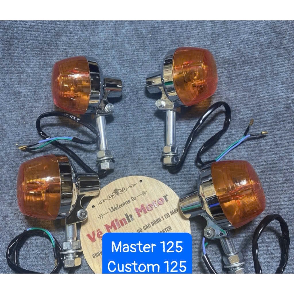 Xi nhan Master 125,Custom 125,Đèn xi nhan Master 125,Custom 125