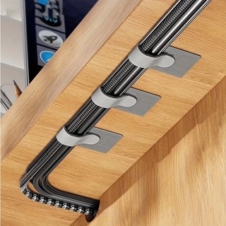 SET 10 Dây Dính X1 Cố Định Đường Dây Điện, Dây Sạc, Tai Nghe - Tổ Chức Sắp Xếp Lại Bàn Làm Việc