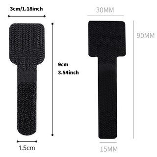 SET 10 Dây Dính X1 Cố Định Đường Dây Điện, Dây Sạc, Tai Nghe - Tổ Chức Sắp Xếp Lại Bàn Làm Việc