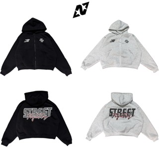  ÁO HOODIE ZIP UNISEX "STREET FIGHTER" BASIC   FROMBOXY 