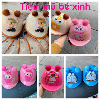 [ Size 1 - 3 tuổi ] Mũ bảo hiểm đua ngựa em bé có tai cute siêu nhẹ