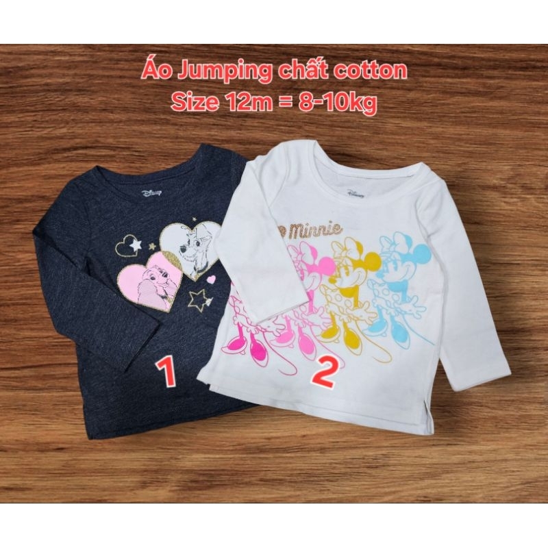 Áo bé gái xuất dư ( Size 12m, 2y )