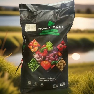  HUMIC  CHÍNH HÃNG  Phân Bón Kích Rễ CANADA  Mỹ - USA  Nhập Khẩu Kích Ra Rễ Cực Mạnh - Bao 20kg 