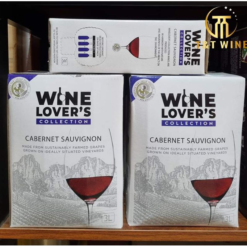Vang Bịch Wine Lover's 3 lít