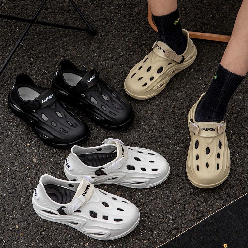 Giày sục nam Fashion 2 lớp chất liệu Eva cao cấp chống nước, siêu thoáng chân