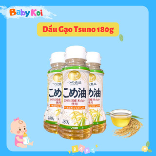 Dầu gạo cao cấp Tsuno nôi địa Nhật cho bé - chai 180G
