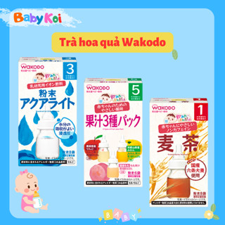 Trà hoa quả Wakodo Nhật Bản cho bé từ 5 tháng tuổi (date 08/2026)