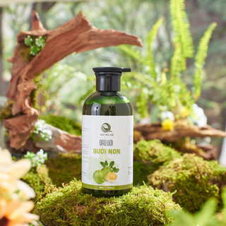 Dầu Gội Bưởi Non Thảo Mộc Quê [ MẪU MỚI MƯỢT TÓC HƠN] Ngăn Gãy Rụng Dưỡng Tóc Suôn Dài Óng Mượt - Phục Hồi Hư Tổn 500ml