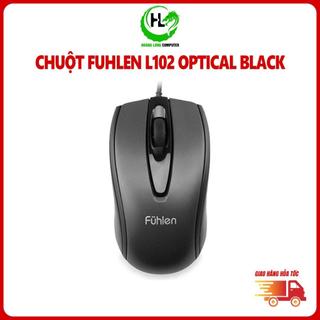  Chuột Fuhlen L102 Màu Đen  Có Dây USB 3 Triệu Click  Chính Hãng Có Tem Chống Hàng Giả 