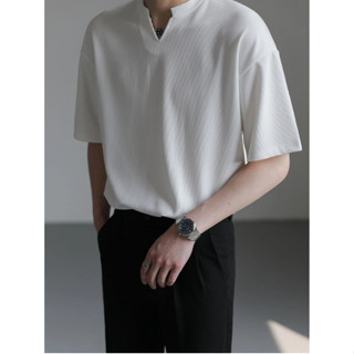 Áo thun nam ngắn tay GK thun gân tăm mát lạnh thoáng khí co giãn thoải mái thấm hút mồ hôi