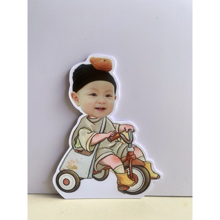 Chibi sinh nhật cho bé trai cao 30cm-40cm