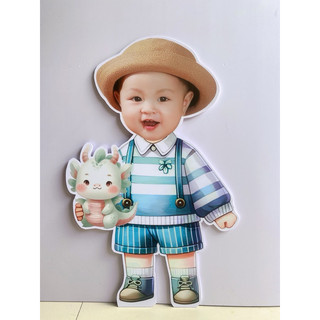 Chibi sinh nhật cho bé trai cao 30cm-40cm