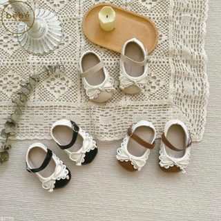 Giày búp bê đính nơ, giày tập đi mềm nhẹ êm chân cho bé sơ sinh 0 đến 2 tuổi