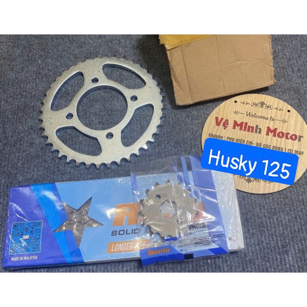 Nhông sên dĩa Husky 125,Nhông xích Husky 125