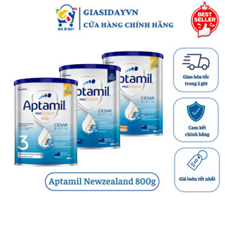 [2026] Sữa Aptamil New Zealand Profutura Cesar Biotik Số 1, 2, 3 - 380g, 800g - Sữa Bột Công Thức