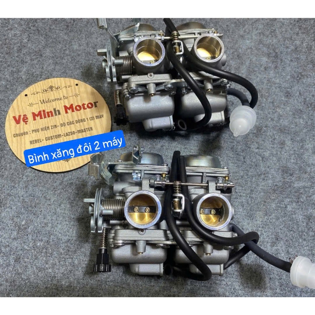 Bình xăng con đôi Rebel 125-150-170-250,Phoenix 125-175