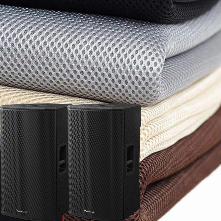 Vải lưới bọc loa 3 lớp chống bụi thùng loa , e căng lưới loa khổ 100 x 142 cm