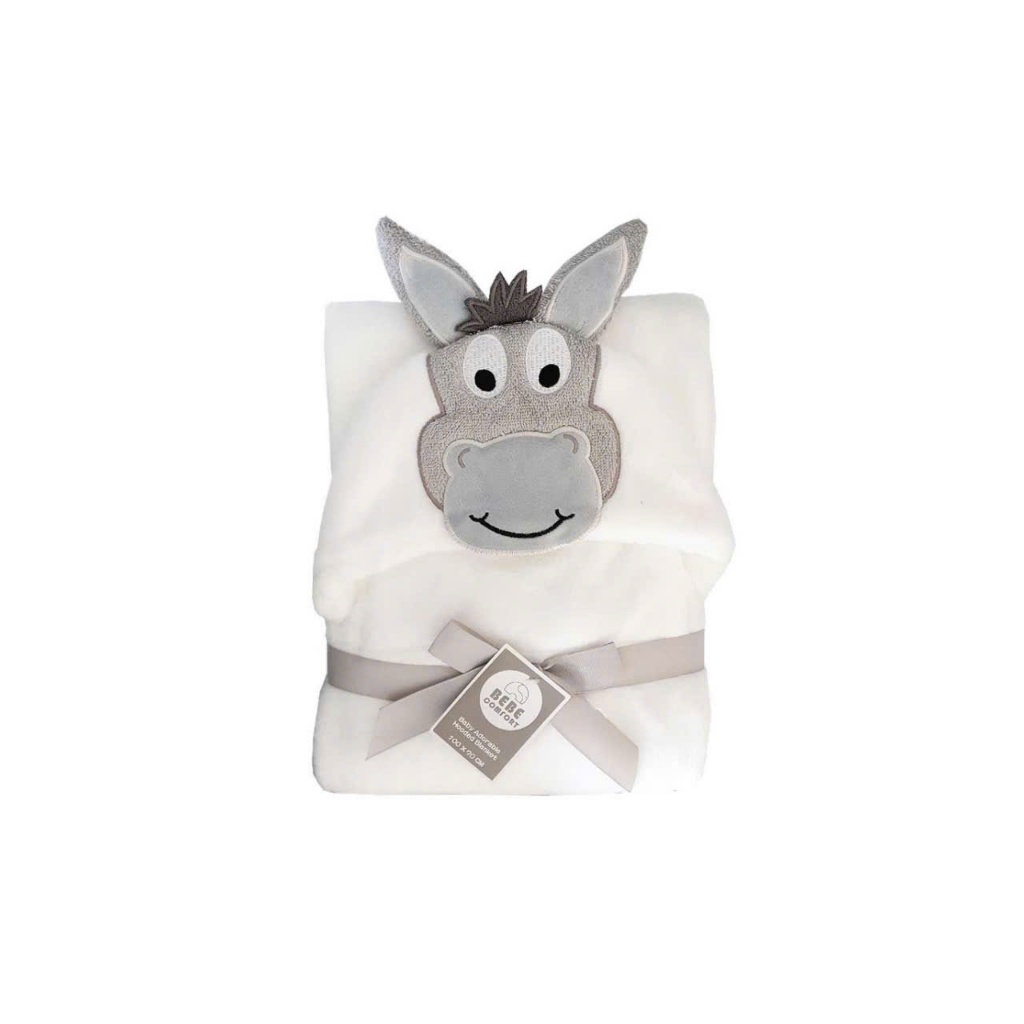 Ủ choàng lông hình thú BEBE comfort cho bé