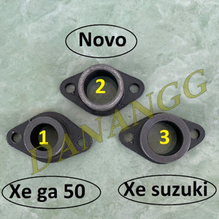  Cổ nối chế bình xăng con Novo - Suzuki - ga 50  độ lắp bình dream 