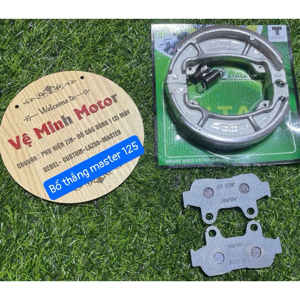 Bố thắng Master 125,Má phanh Master 125