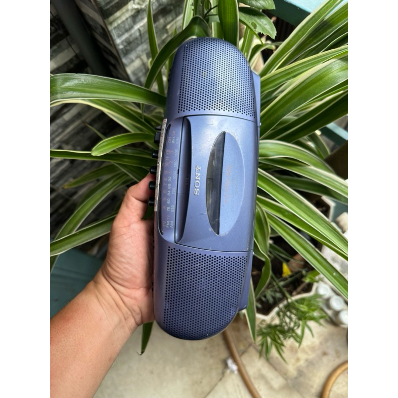 Radio cassette sony CFS E2TV bãi nhật