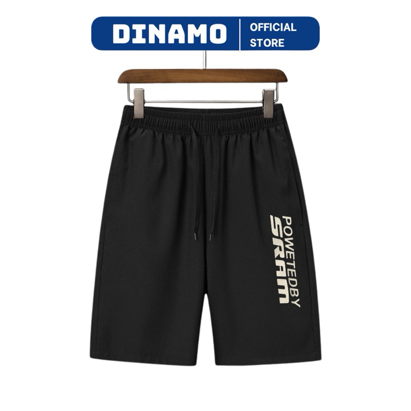 Quần short đùi nam, quần ngố nam SRAM họa tiết sọc chân vải gió dãn mềm mịn