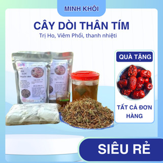 Cây Thuốc Dòi (Cây bọ mắm) Khô giúp Thanh Nhiệt, Trừ Ho, Giảm Đau Họng Khô (túi lọc 50 gói)