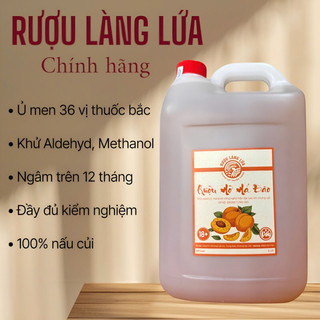 Rượu Mơ Má Đào - Rượu Làng Lứa - Rượu Quê Truyền Thống can 5Lít 20Lít