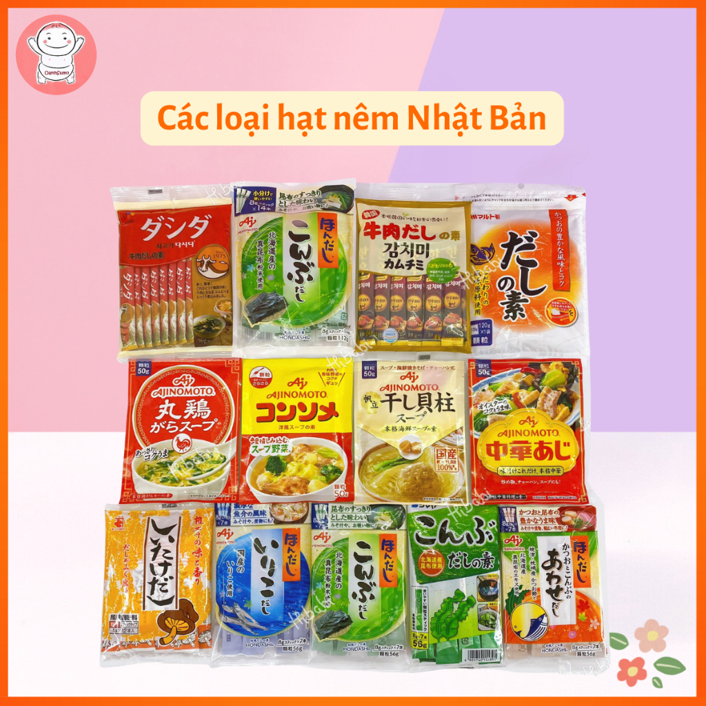 Hạt nêm nội địa Nhật Bản thơm ngon (Date 12/2026)