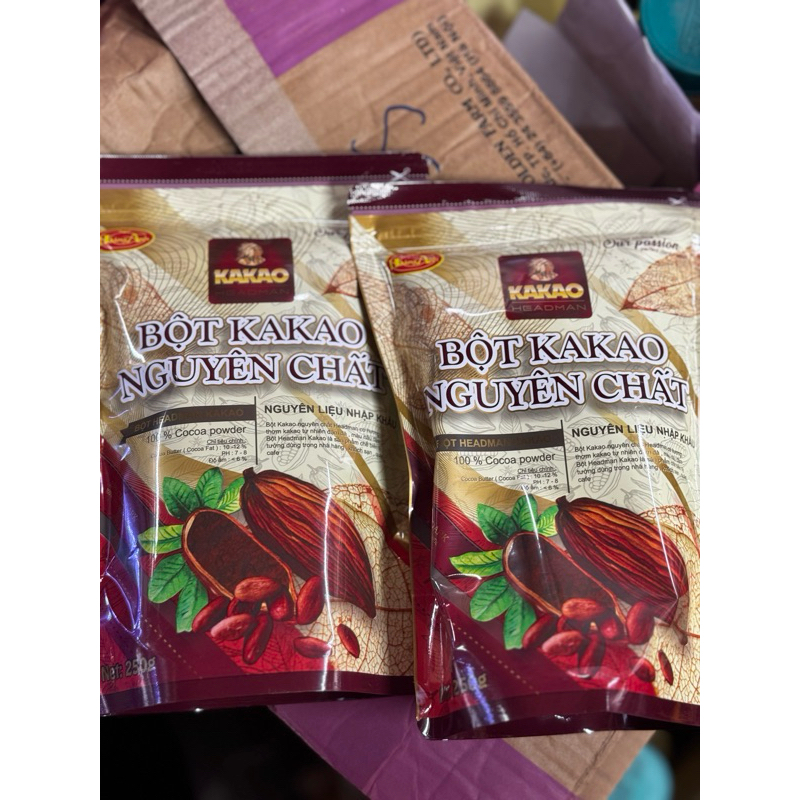 bột kakao nguyên chất 250gr