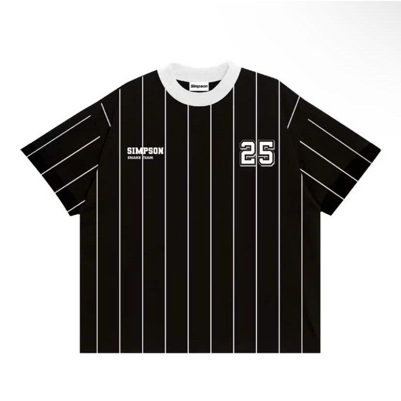Áo Thun Kẻ Sọc Boxy Snaketeam SIMPSON Local Brand Unisex Nam Nữ Oversize - TS24 HOT NEW 2025 | BigBuy360 - bigbuy360.vn