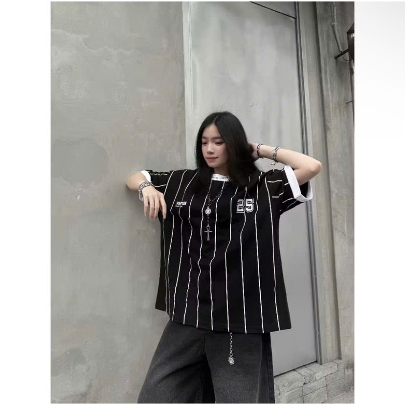 Áo Thun Kẻ Sọc Boxy Snaketeam SIMPSON Local Brand Unisex Nam Nữ Oversize - TS24 HOT NEW 2025 | BigBuy360 - bigbuy360.vn