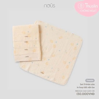 Nous - Sét 5 Khăn Sữa N130
