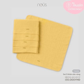 Nous - Sét 5 Khăn Sữa N130
