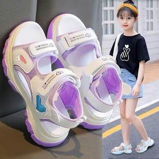  Dép Sandal Bé Gái HOT 2025 Siêu Mềm Nhẹ Quay Dán Tiện Lợi Phong Cách Hàn Quốc 