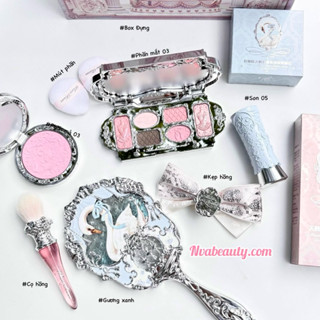 [Đang về HCM] Bộ Thiên Nga Trắng Flower Knows 8 Món Chính Hãng [Được Chọn Màu]