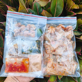 [MUA 5 TẶNG 1] Bánh Tráng Rìa Dẻo - Trộn Mỡ Hành, Hành Phi, Muối Tôm, Tóp Mỡ Giòn, Ớt Rim - Siêu Đậm Đà!