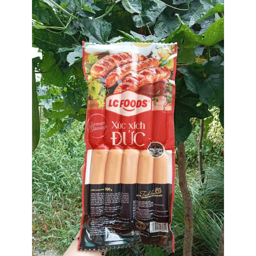 Xúc Xích Đức Loại 1 Lc Foods 500gr