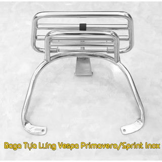  Baga Tựa Lưng Vespa Primavera  Sprint inox 