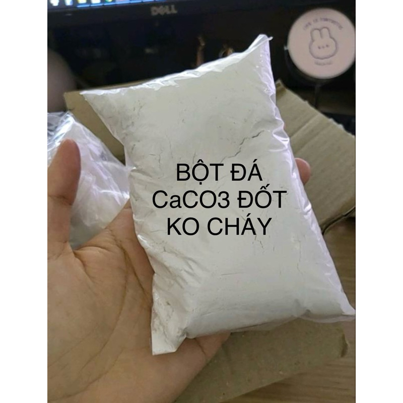 [1kg]-Bột Đá CaCO3 làm Composite, chống dính cao su...