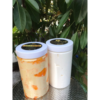 2 kg kem body trắng mạnh (1kg tẩy + 1 kg cốt ủ rỉ dầu vàng mix kích trắng mạnh ) hỗ trợ khử đen dưỡng trắng nhanh