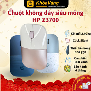Chuột máy tính không dây wireless HP Z3700 | Click Silent | Nhỏ gọn | Nhiều màu sắc | Bảo hành 6 tháng