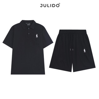 Bộ đồ quần áo nam thể thao JULIDO thời trang chất liệu vải waffle cao cấp