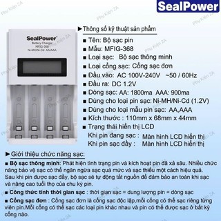Combo 8 pin sạc AA Camelion 2700mah