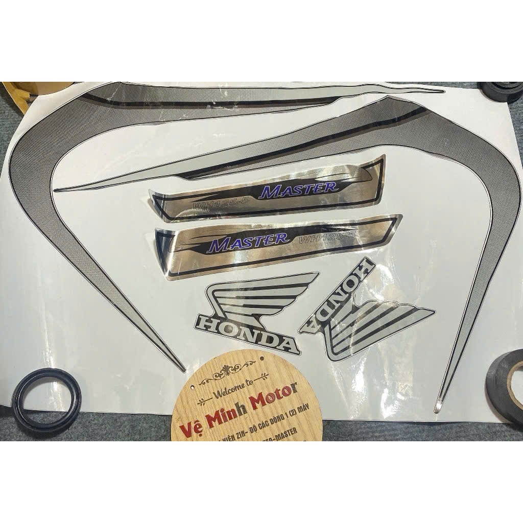 Bộ tem Honda master 125